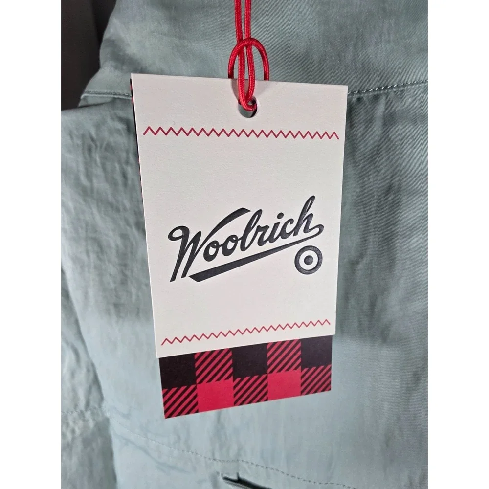 Women's Cropped Utility Vest - Woolrich M Aqua - Picture 4 of 4